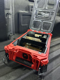 Humidor INSERT With Hygrometer For Deep Milwaukee PACKOUT Box 1 week lead time
