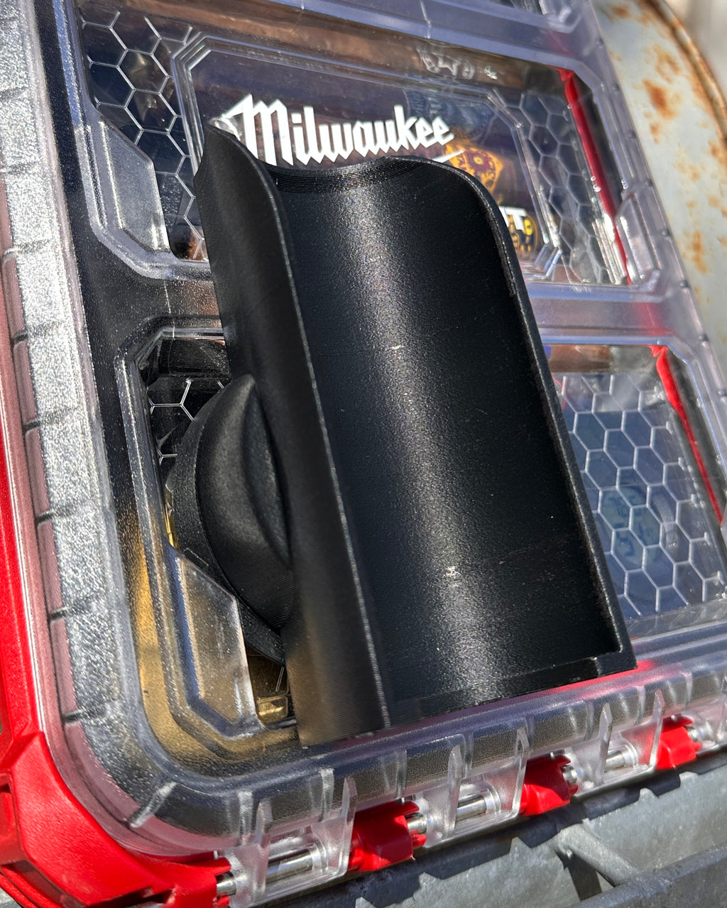 Shot Glass Mount For YETI Shot Glasses on Milwaukee PACKOUT Box 1 week lead time