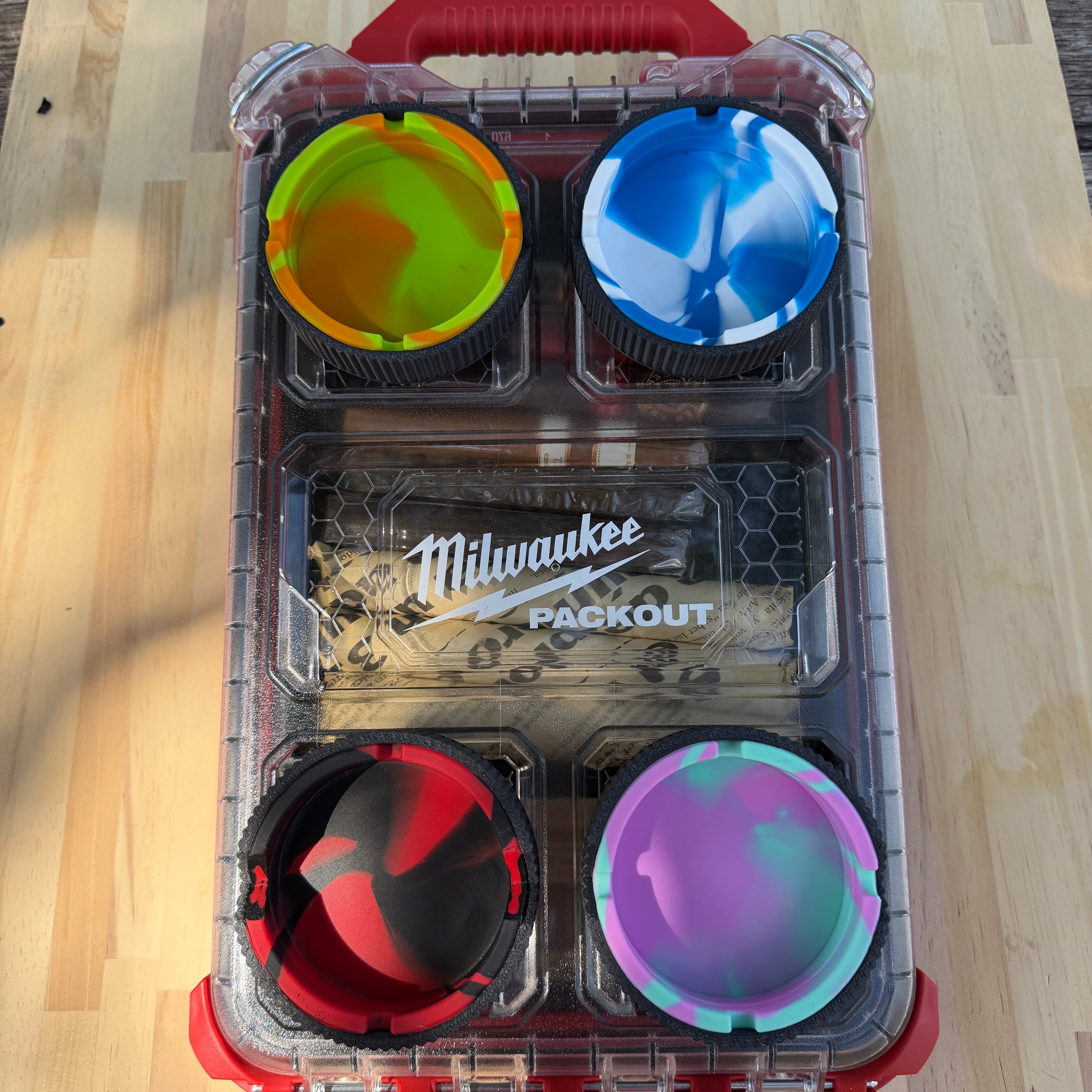Ashtray Attachment Compatible With Milwaukee PACKOUT-PREORDER 1 Week Lead Time