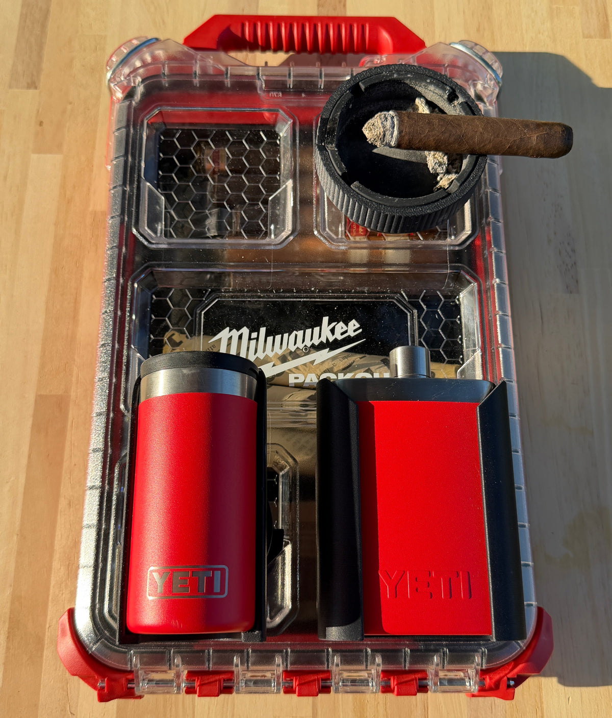 Ashtray Attachment Compatible With Milwaukee PACKOUT-PREORDER 1 Week Lead Time