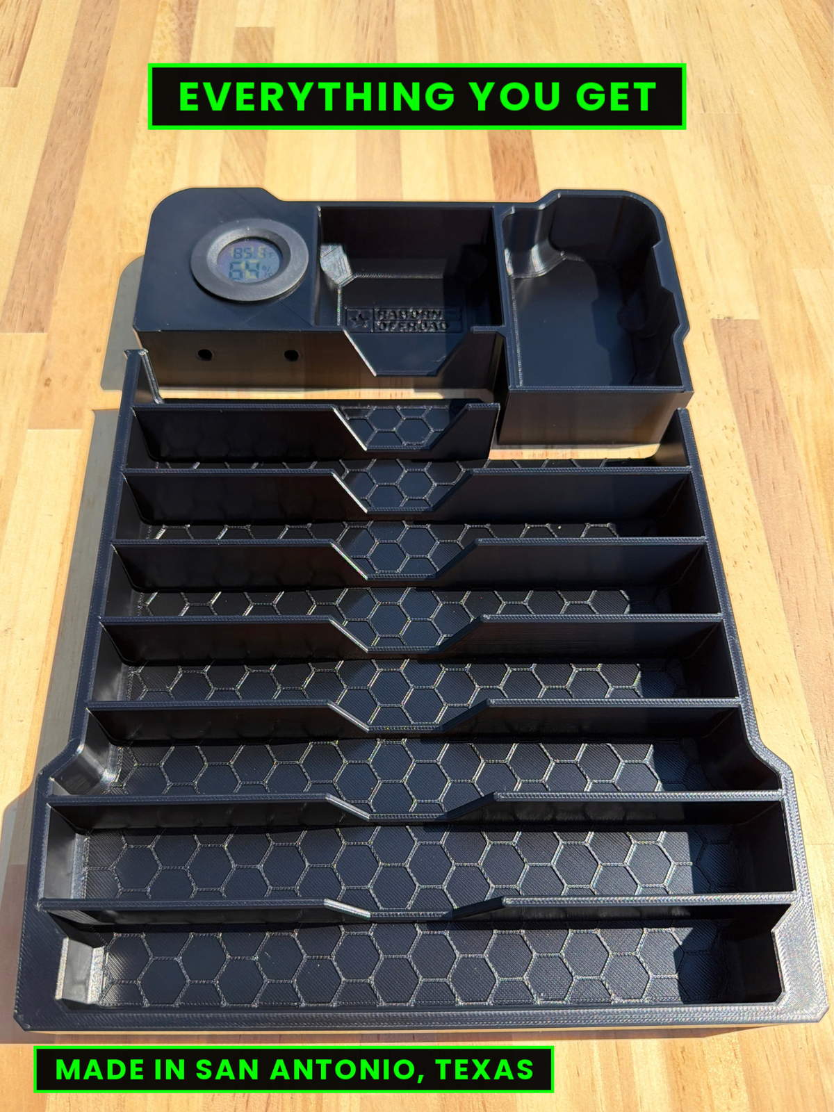 Humidor Insert For Slim Milwaukee Packout Box - V2