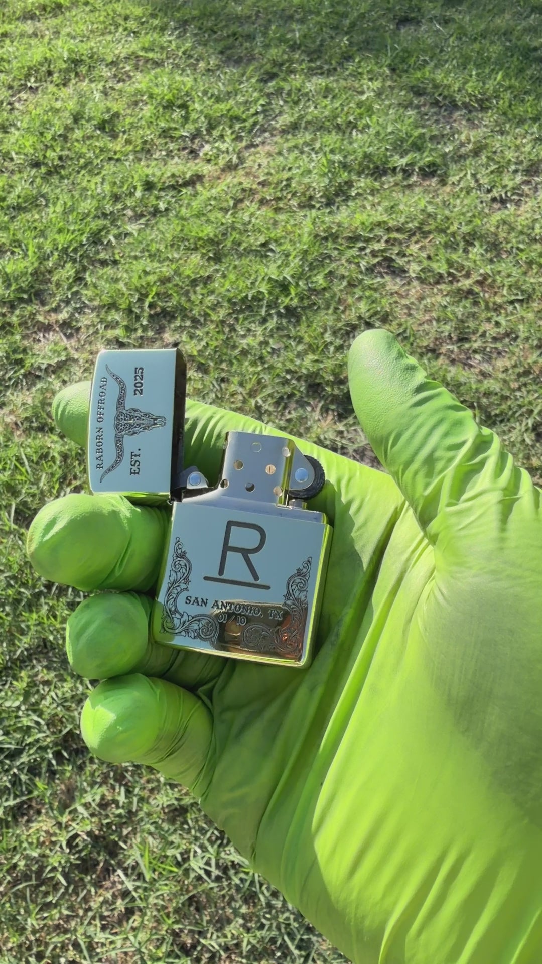 Raw Brass Zippo Armor Lighter "Cowpoke Edition" [Drop #2]